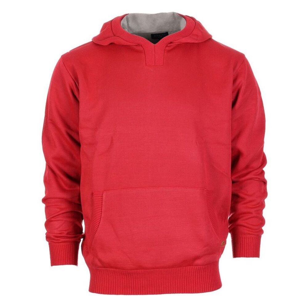 Gioberti Boy's Knitted Pullover Hoodie Red Size 6